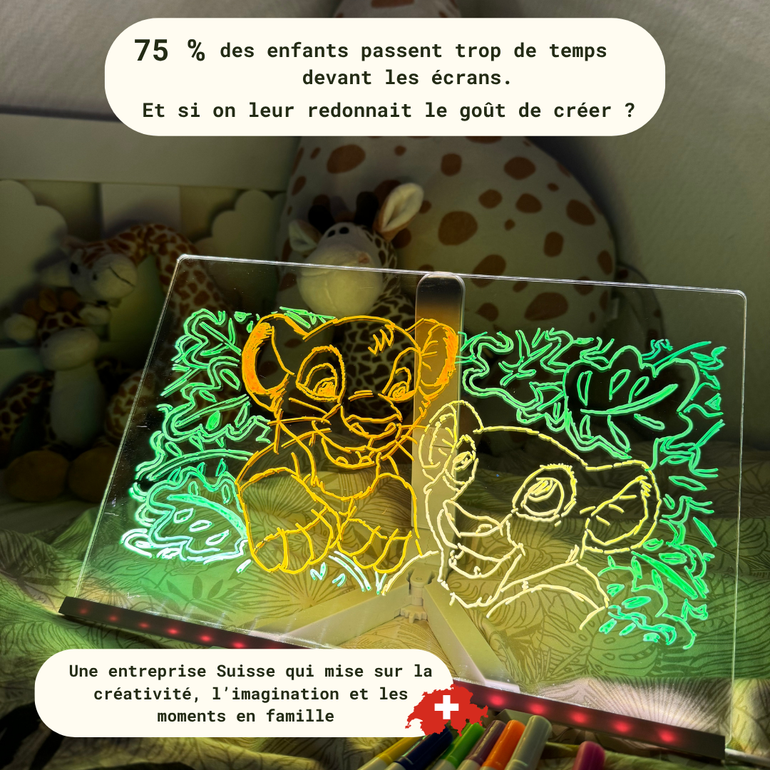 Tablette de créativité pour enfants