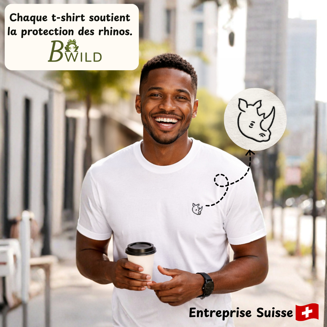 T-Shirt 'Sauve un Rhino'