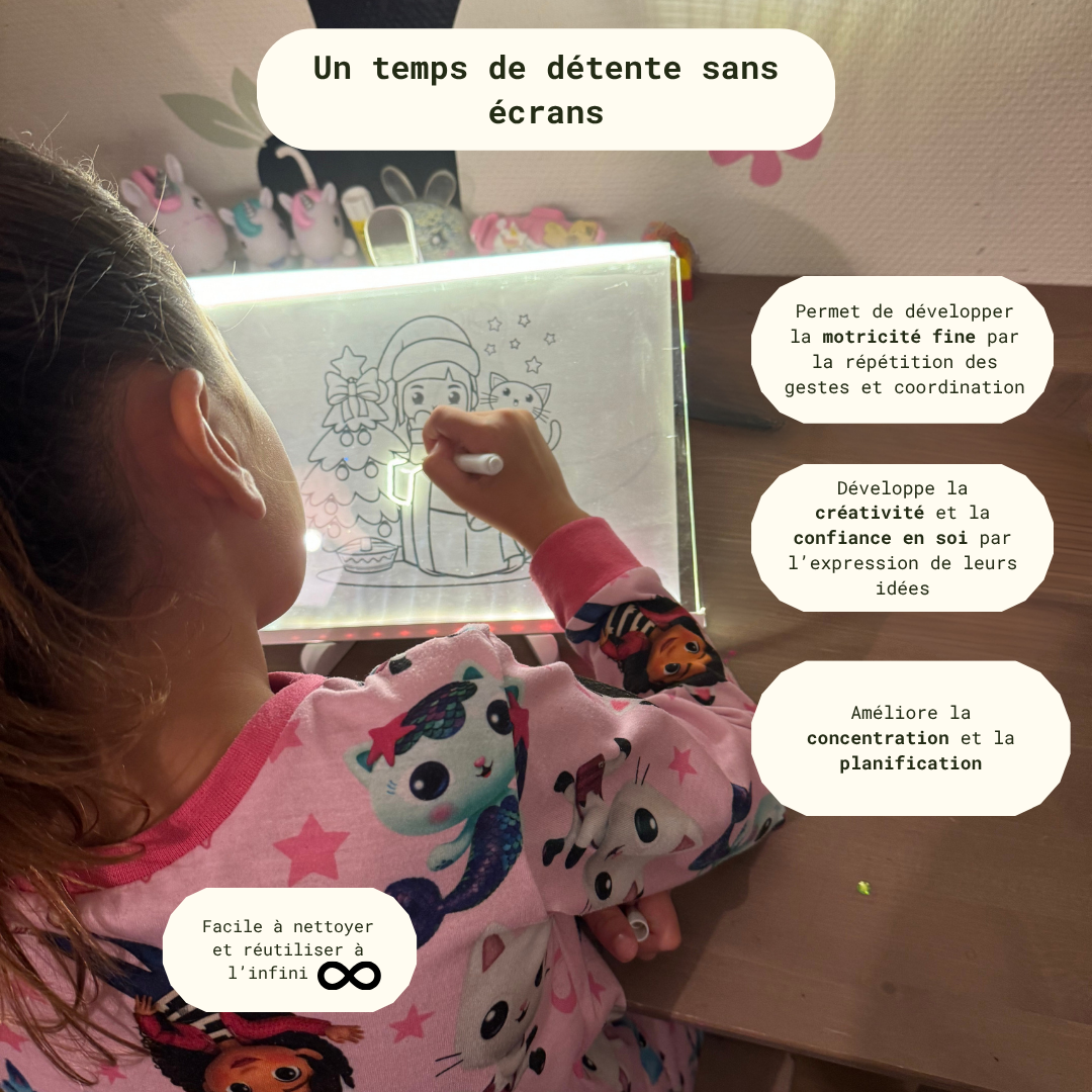 Tablette de créativité pour enfants