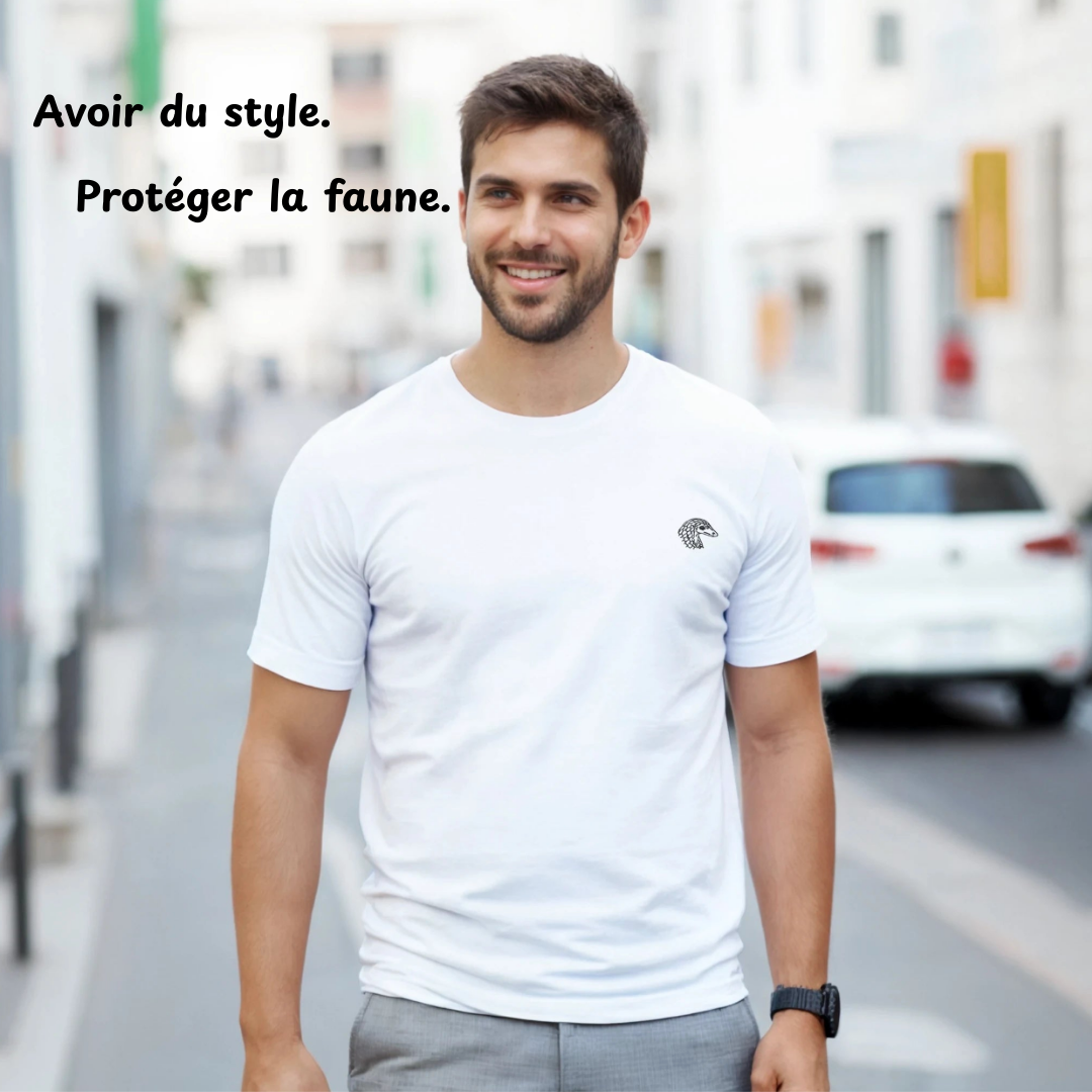 T-Shirt 'Sauve un pangolin'