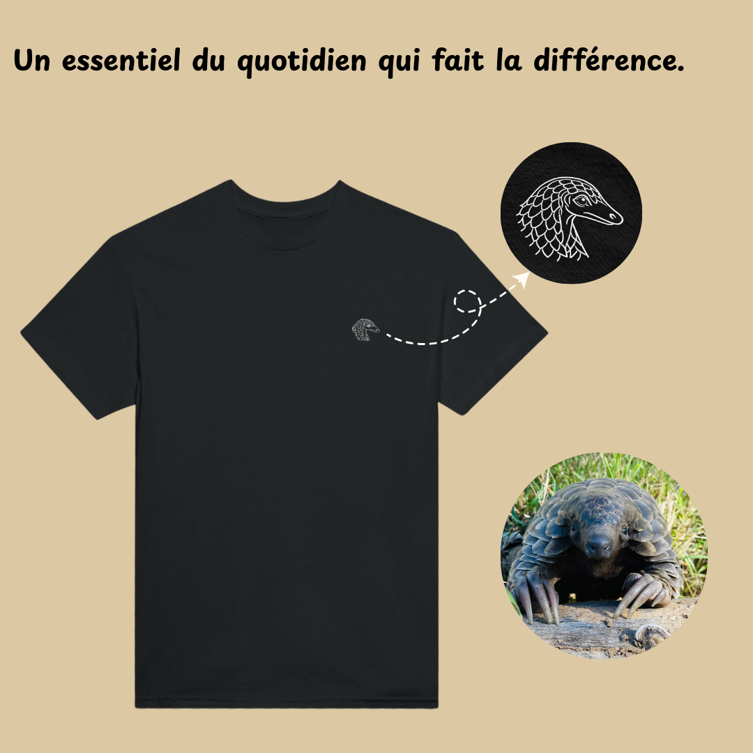 T-Shirt 'Sauve un pangolin'