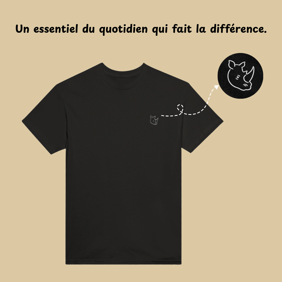 T-Shirt 'Sauve un Rhino'